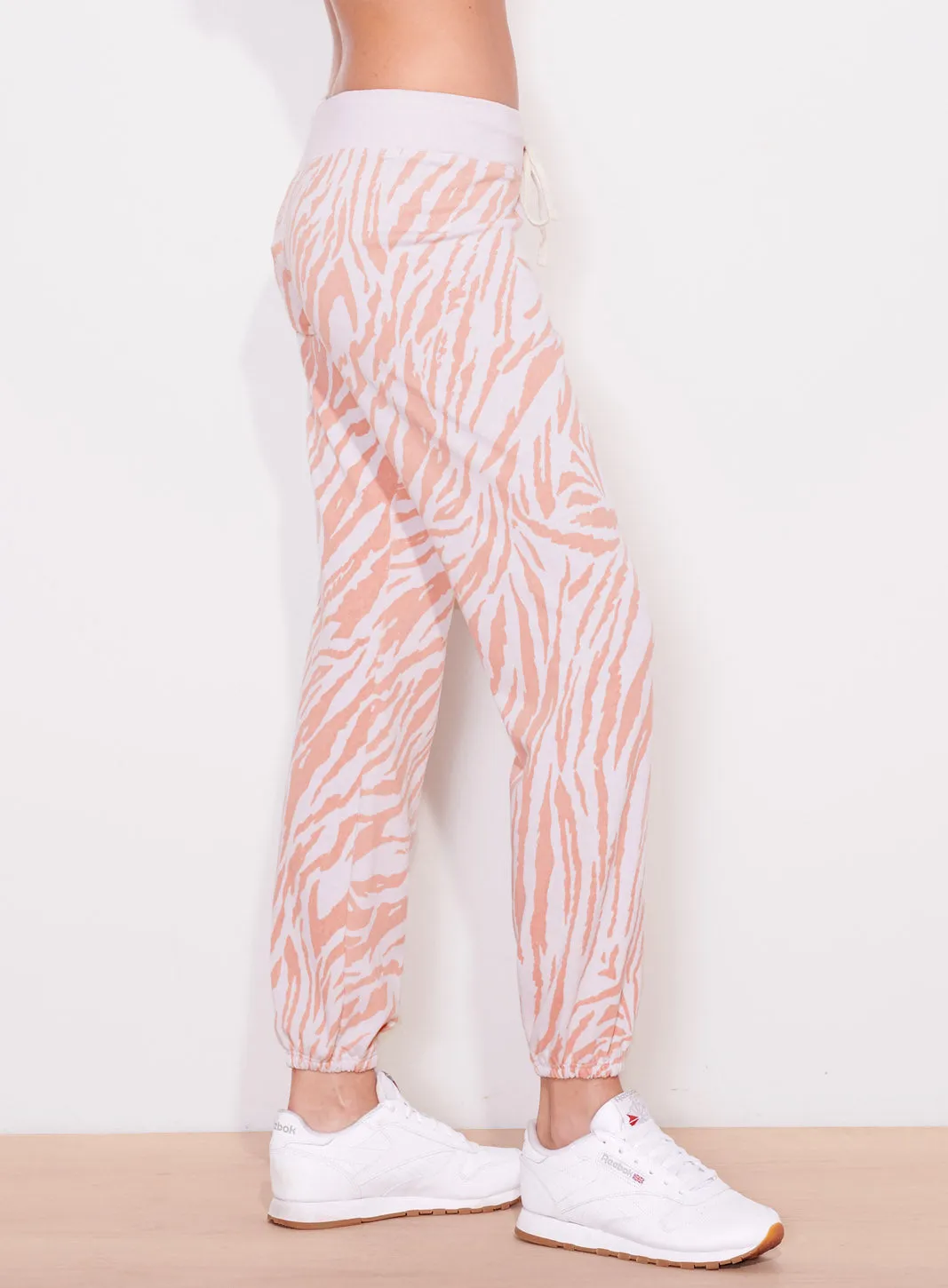 Zebra Sweatpants, Bone